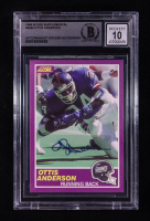 Ottis Anderson Signed 1989 Score Supplemental #348S (BGS | Autograph Graded 10) at PristineAuction.com