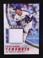 Yoshinobu Yamamoto 2025 Topps Major League Materials #MLMYY at PristineAuction.com