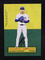 Yoshinobu Yamamoto 2025 Topps Archives '64 Topps Stand-Ups #64SU14 at PristineAuction.com