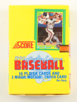 1990 Score Baseball Wax Box with (36) Packs at PristineAuction.com