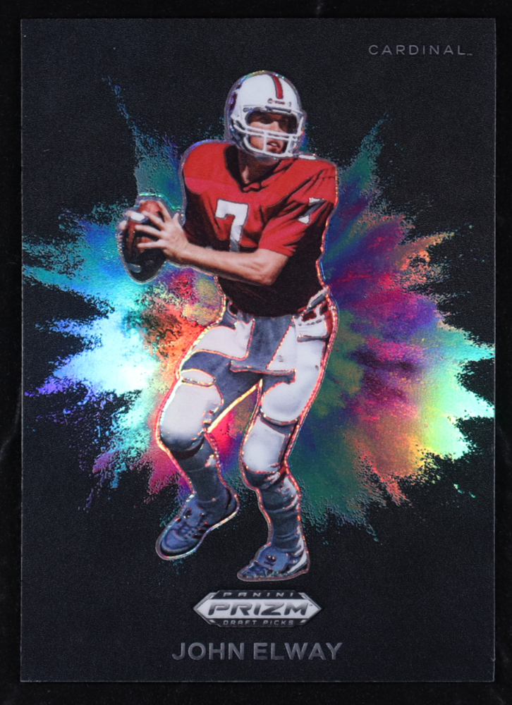 John Elway 2024 Panini Prizm Draft Picks Color Blast #28