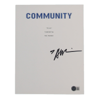Alison Brie Signed "Community" Script Cover 8.5x11 Photo (Beckett) at PristineAuction.com