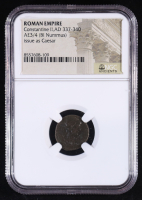 Roman Empire - Constantine II, AD 337-340 AE3/4 (BI Nummus) Issued as Caesar (NGC) at PristineAuction.com