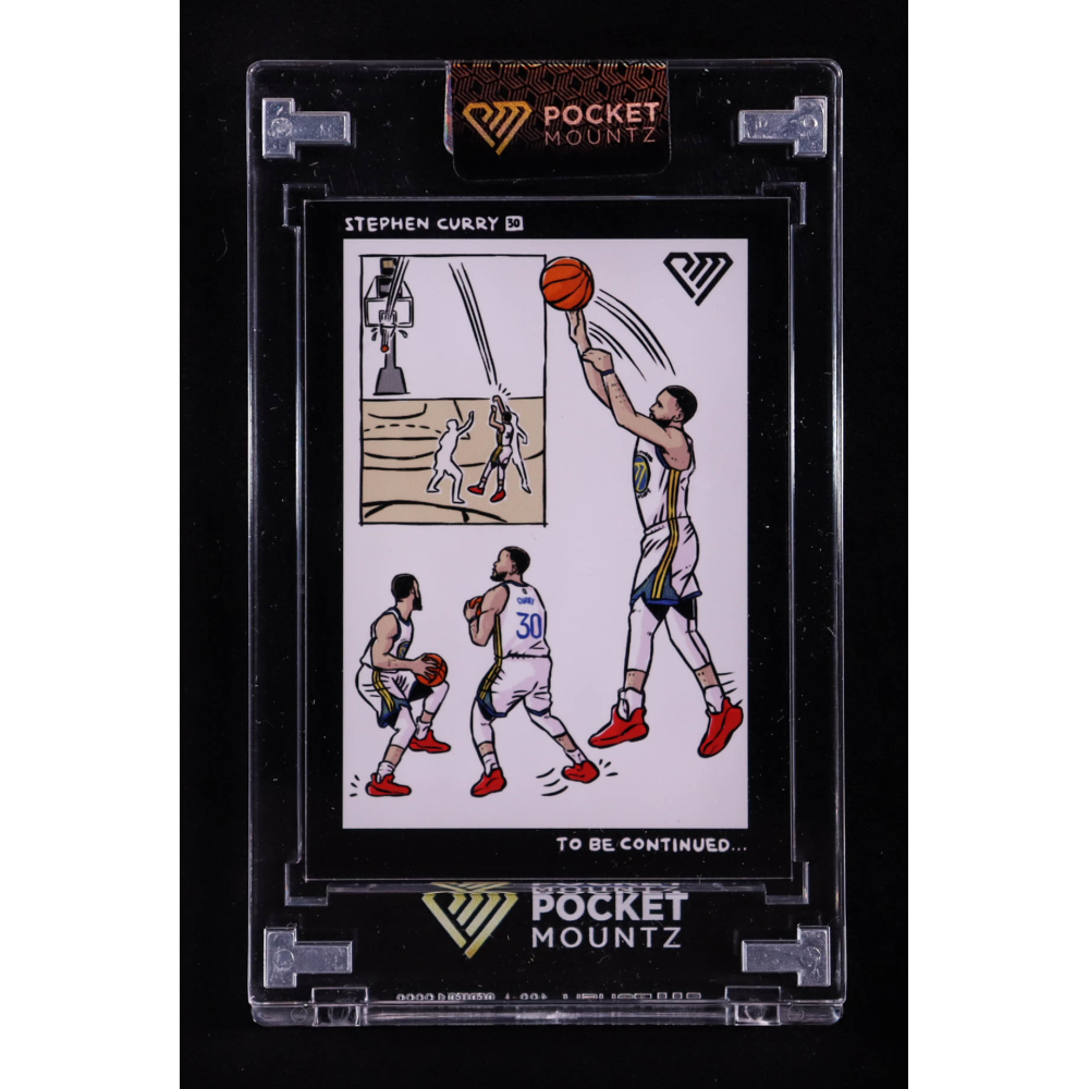 Stephen Curry 2025 Pocket Mountz #10/30 at PristineAuction.com