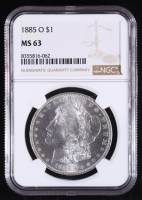 1885-O Morgan Silver $1 Dollar (NGC MS63) at PristineAuction.com