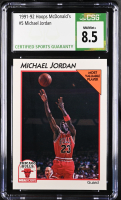 Michael Jordan 1991-92 Hoops McDonald's MVP #5 (CSG 8.5) at PristineAuction.com