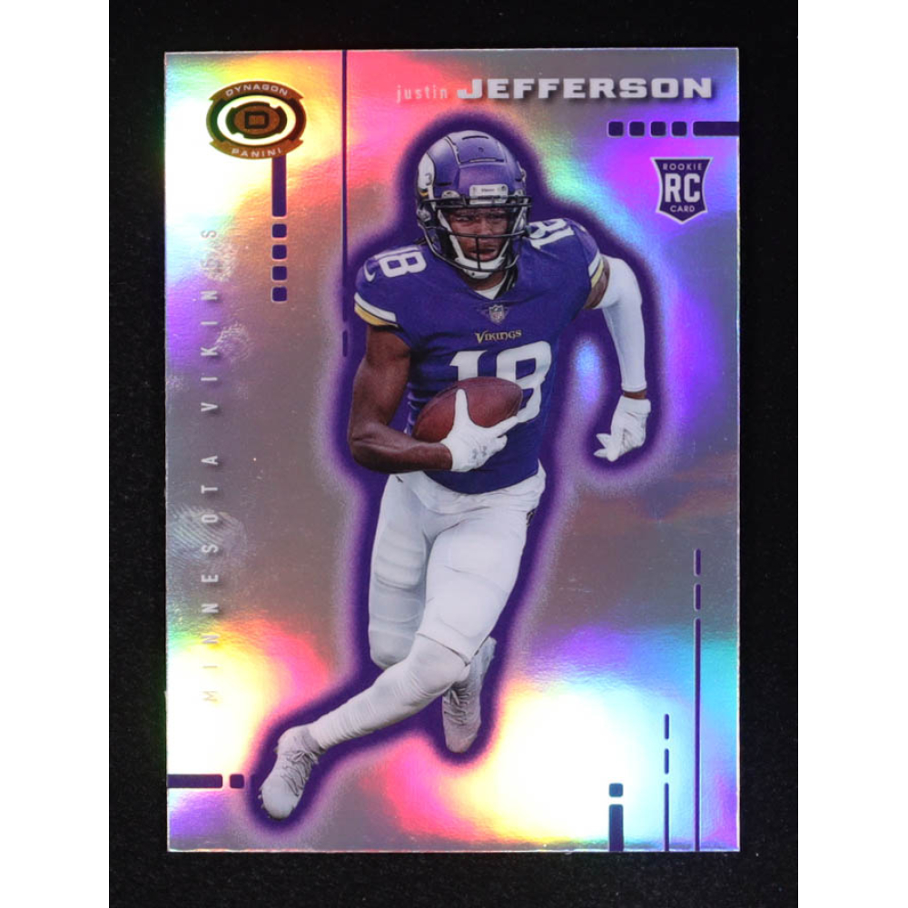 Justin Jefferson 2020 Dynagon Rookies Silver #9 RC at PristineAuction.com