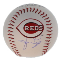Jos&eacute; Rijo Signed OML Reds Logo Baseball (Authentic Ink) at PristineAuction.com