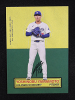 Yoshinobu Yamamoto 2025 Topps Archives '64 Topps Stand-Ups #64SU14 at PristineAuction.com