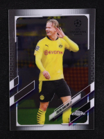 Erling Haaland 2020-21 Topps Chrome UEFA Champions League #49 at PristineAuction.com