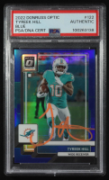 Tyreek Hill Signed 2022 Donruss Optic Blue #122 #002/179 (PSA) at PristineAuction.com
