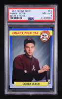 Derek Jeter 1992 Front Row Draft Picks #55 RC (PSA 8) at PristineAuction.com
