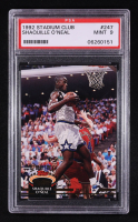 Shaquille O'Neal 1992-93 Stadium Club #247 RC (PSA 9) at PristineAuction.com