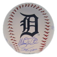 Mickey Tettleton Signed OML Tigers Logo Baseball Inscribed "2x All Star", "245 HRs" & "3x Silver Slugger" (Authentic Ink) at PristineAuction.com