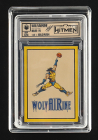 Wolvairine - Gold Rush | 2024 The Case Hitmen Artist Proof 1/1 Art Card with (2) Coins & Display Case at PristineAuction.com