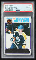 Wayne Gretzky 1980-81 Topps #3 RB (PSA 8) at PristineAuction.com