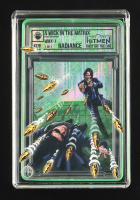 A Wick In The Matrix - Radiance | 2025 The Case Hitmen Artist Proof 1/1 Art Card with (2) Coins & Display Case at PristineAuction.com