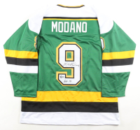 Mike Modano Signed Jersey Inscribed "HOF 14" (Schwartz) at PristineAuction.com