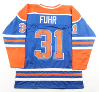 Grant Fuhr Signed Jersey Inscribed "HOF 03" (Schwartz) at PristineAuction.com