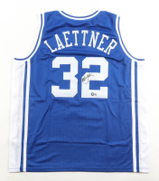 Christian Laettner Signed Jersey (Schwartz) at PristineAuction.com