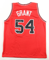 Horace Grant Signed Jersey Inscribed "3 Peat 91-93" (Schwartz) at PristineAuction.com