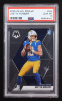 Justin Herbert 2020 Panini Mosaic #204 RC (PSA 10) at PristineAuction.com