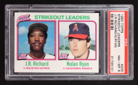J.R. Richard / Nolan Ryan 1980 Topps Strikeout Leaders #206 RC (PSA 8) at PristineAuction.com