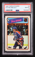 Wayne Gretzky 1988 Topps Stickers #8 (PSA 8) at PristineAuction.com