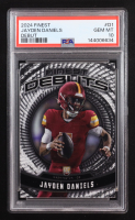 Jayden Daniels 2024 Topps Finest Debuts #D1 RC (PSA 10) at PristineAuction.com