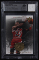 Michael Jordan 2009-10 Upper Deck Michael Jordan Legacy Collection Gold #38 with Game-Used Jersey Swatch (BGS Authentic) at PristineAuction.com
