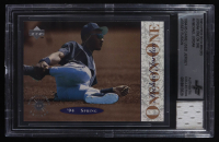 Michael Jordan 1995 Upper Deck Minors Michael Jordan One On One #6 '94 Spring RC with Game-Used Jersey Swatch (BGS Authentic) at PristineAuction.com
