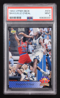 Shaquille O'Neal 1992 Upper Deck NBA Top Prospects #474 RC (PSA 9) at PristineAuction.com