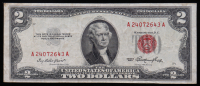 1953 United States $2 Two Dollar Legal Tender Note - Red Seal at PristineAuction.com