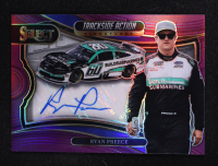 Ryan Preece 2025 Select Trackside Action Signatures Prizms Purple #40 #19/49 at PristineAuction.com