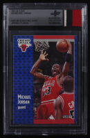Michael Jordan 1991-92 Fleer #29 with Game-Used Jersey Swatch (BGS Authentic) at PristineAuction.com