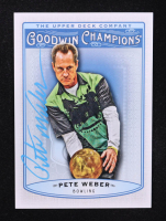 Pete Weber Signed 2019 Upper Deck Goodwin Champions #46 (Leaf) at PristineAuction.com