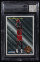 Michael Jordan 1993-94 Fleer #224 LL with Game-Used Jersey Swatch (BGS Authentic) at PristineAuction.com