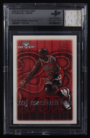 Michael Jordan 1999-00 Upper Deck MVP #179 with Game-Used Jersey Swatch (BGS Authentic) at PristineAuction.com