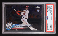 Juan Soto 2018 Topps Chrome Update Series #HMT-98 RC (PSA 10) at PristineAuction.com