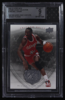 Michael Jordan 2009-10 Upper Deck Michael Jordan Legacy Collection #3 with Game-Used Jersey Swatch (BGS 9) at PristineAuction.com