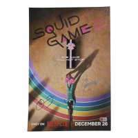 Byung-Hun Lee & Yim Si-Wan Signed "Squid Game 2" 11x17 Photo (Beckett) at PristineAuction.com