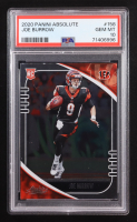 Joe Burrow 2020 Panini Absolute #158 RC (PSA 10) at PristineAuction.com