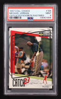 Michael Jordan 1997 Upper Deck Collector's Choice Catch 23 Favorite Pastimes #188 (PSA 9) at PristineAuction.com