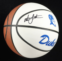 Christian Laettner Signed Duke Logo Basketball (Schwartz) at PristineAuction.com
