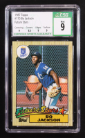 Bo Jackson 1987 Topps Future Stars #170 RC (CSG 9) at PristineAuction.com