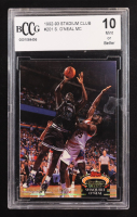 Shaquille O'Neal 1992-93 Stadium Club MC #201 RC (BCCG 10) at PristineAuction.com
