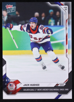Jack Hughes 2026 Topps Now Olympic Games #18 at PristineAuction.com