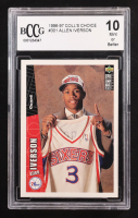 Allen Iverson 1996-97 Upper Deck Collector's Choice #301 RC (BCCG 10) at PristineAuction.com