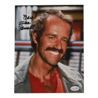 Mike Farrell Signed "M*A*S*H" 8x10 Photo Inscribed "Peace!" (ACOA) at PristineAuction.com