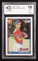 Chipper Jones 1991 Topps #333 RC (BCCG 10) at PristineAuction.com